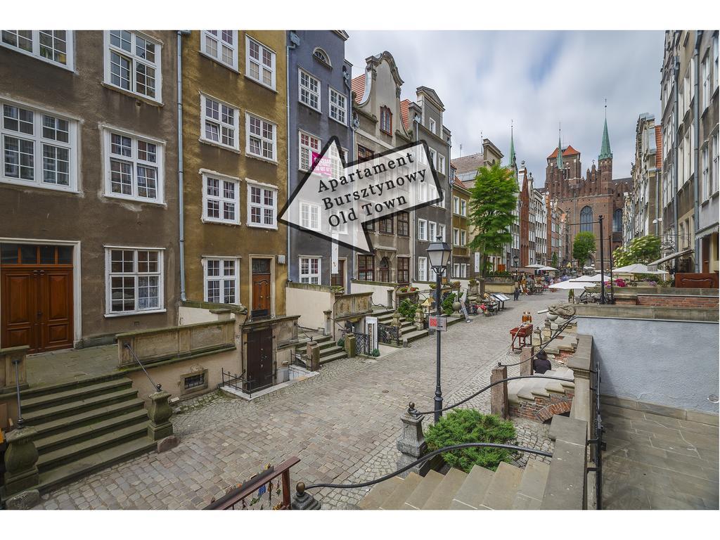 Apartament Bursztynowy Mariacka Old Town Gdansk Ruang foto